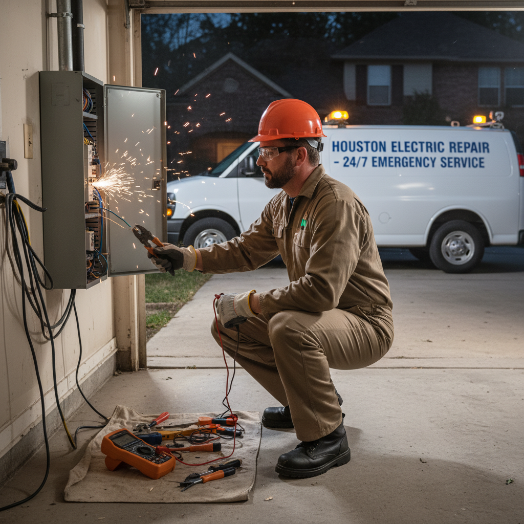 24/7 Electrical Emergency Repairs - Tell Projects Baytown TX