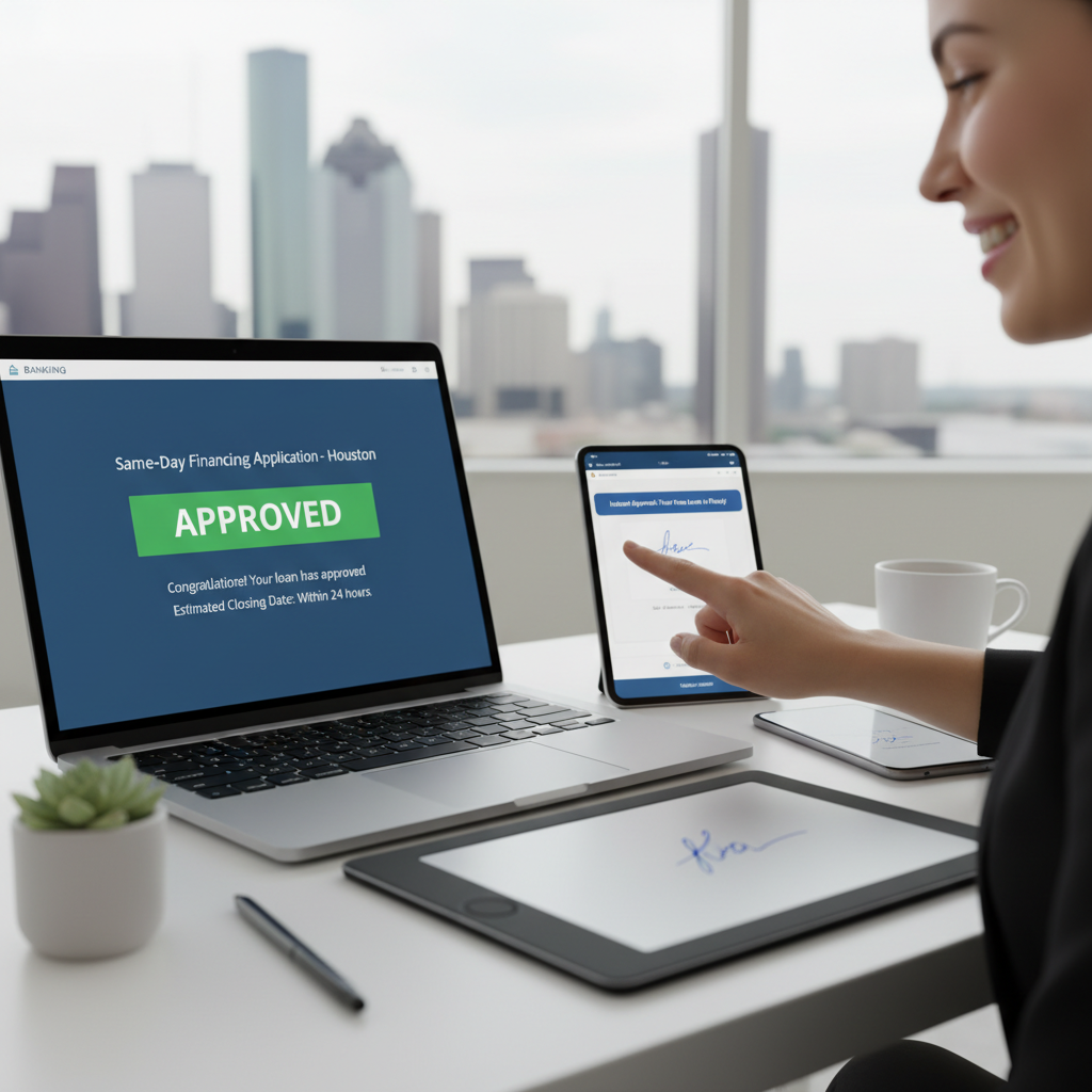 Same-Day Financing Approval - Tell Projects Baytown TX