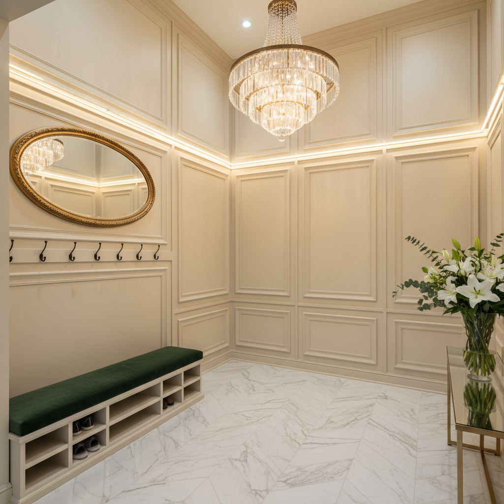 Entryway & Hallway Upgrades - Tell Projects Baytown TX