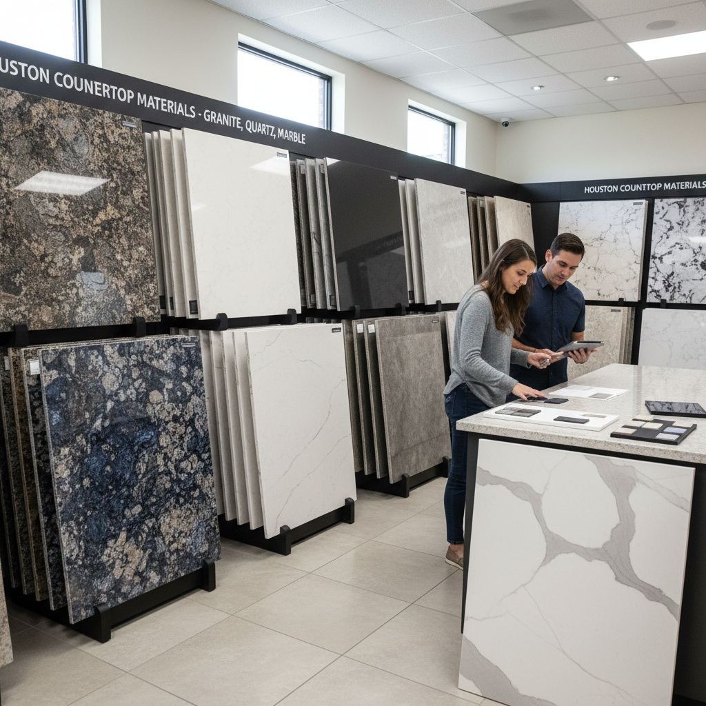 Countertop Material Selection - Tell Projects Baytown TX